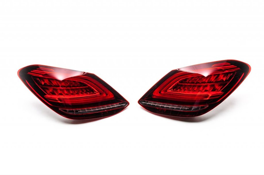 Mercedes C-class W205 2014–2021 Baklyktor facelift (2 st) Foto 1