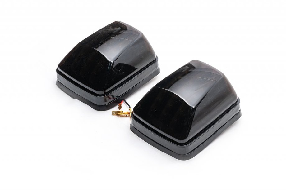 Mercedes G class W463 1990–2018 Blinkers för motorhuv W464-Black V1 (2 st) Foto 1