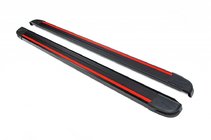 Land Rover Freelander I 1997–2006 Sidosteg Maya Red (2 st, aluminium) foto 2
