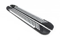 Ford Connect 2006–2009 Sidosteg Line (2 st, aluminium) foto 2