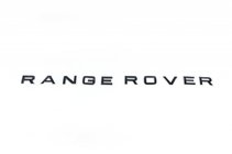 LandRover Range Rover Textemblem – blank svart (typ 2) foto 1