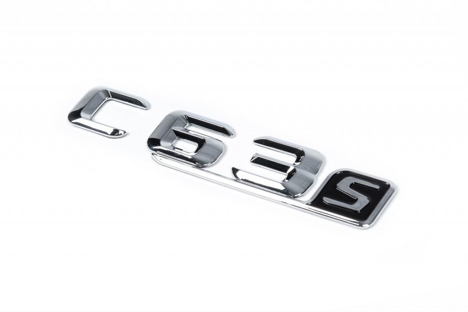 Mercedes C-class W205 2014–2021 C63-emblem Foto 1