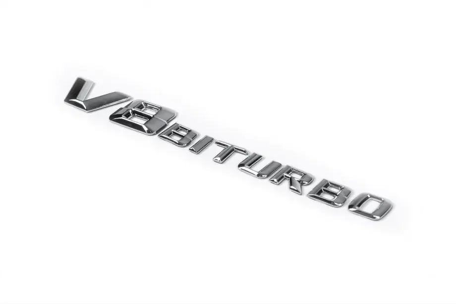 Mercedes GL class X164 2006–2012 Emblem V8 Biturbo (krom) Image