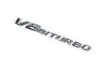 Mercedes GL class X164 2006–2012 Emblem V8 Biturbo (krom) foto 1