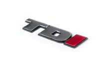 Volkswagen T4 Caravelle/Multivan 1990–2003 Bakre TDI-emblem foto 1