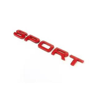 Sport-emblem (röd) foto 1