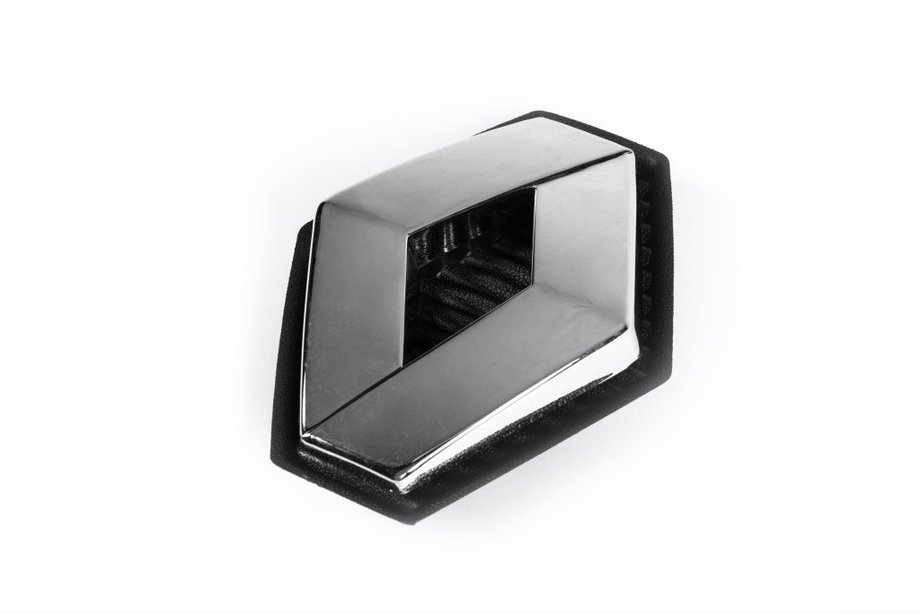 Renault Megane II 2004–2009 Främre emblem (128 mm x 105 mm, Turkiet) Image