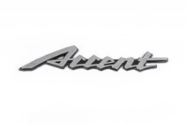 Hyundai Accent 2000–2006 Textemblem Accent 16 cm (Turkiet) foto 1