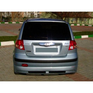 Bakre nedre diffusorinsats (för lackering) Hyundai Getz 2002–