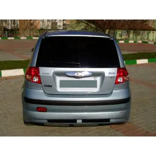 Bakre nedre diffusorinsats (för lackering) Hyundai Getz 2002–