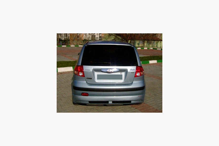 Hyundai Getz 2002– Bakre nedre diffusorinsats (för lackering) Image