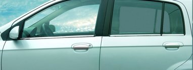 Hyundai Getz 2002– Yttre fönsterlister (6 st, rostfritt stål) Carmos - turkiskt stål foto 5
