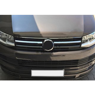 Övre grillister 2015-2019 (2 st, rostfritt) Volkswagen T6 2015–2024 foto 1