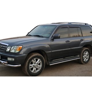 Skydd för sidotrösklar (2 st, rostfritt stål) Lexus LX470 1998–2007 foto 1