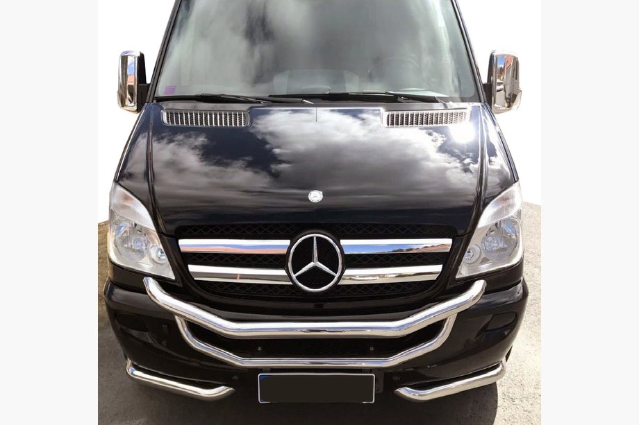 Mercedes Sprinter W906 2006–2018 Frontbåge OM3-2 (2013+, rostfritt stål) Image