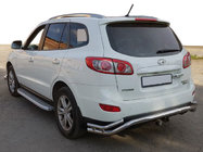 Hyundai Santa Fe 2 2006–2012 Bakre båge AK007-1 (rostfritt) foto 1
