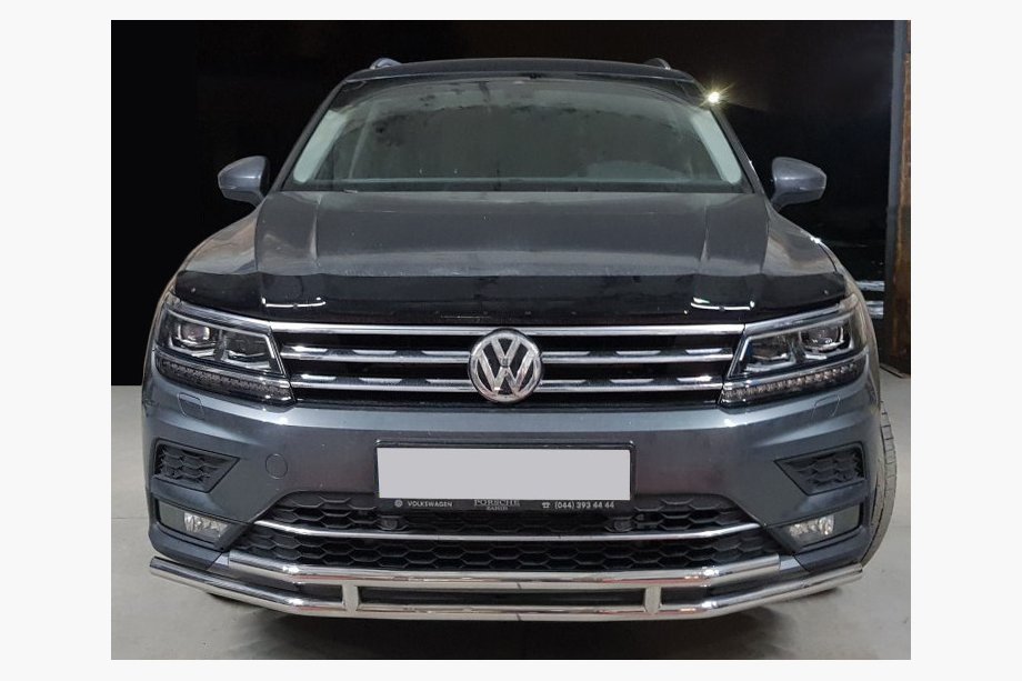 Volkswagen Tiguan 2016–2023 Främre skyddsbåge ST016 (rostfri) Image