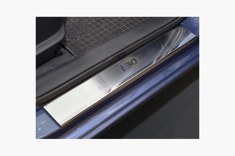 Hyundai I-30 2012–2017 Instegslister Nataniko (4 st, rostfritt stål) Image
