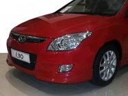 Hyundai I-30 2007–2011 Främre nedre läppspoiler (för lackering) foto 1