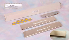 Hyundai IX-20 2010–2019 Tröskelskydd Natanika Standard (4 st, rostfritt) foto 1