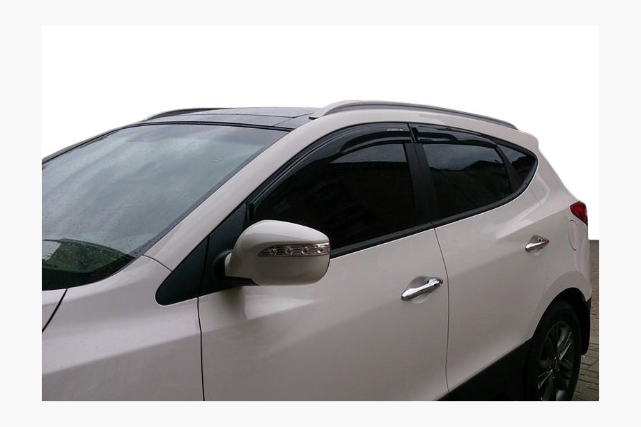 Hyundai IX-35 2010–2015 Dörrhandtagskåpor (4 st, rostfritt stål) Utan chip, OmsaLine - italienskt rostfritt stål Image