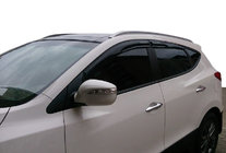 Hyundai IX-35 2010–2015 Dörrhandtagskåpor (4 st, rostfritt stål) Utan chip, OmsaLine - italienskt rostfritt stål foto 1