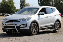Hyundai Santa Fe 3 2012–2018 Främre båge WT003 (rostfritt stål) foto 1
