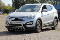 Hyundai Santa Fe 3 2012–2018 Främre båge WT003 (rostfritt stål) foto 2