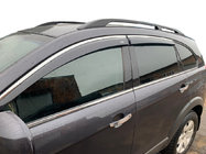 Chevrolet Captiva 2006–2019 Vindavvisare med krom (4 st, CSV029-AC) foto 1