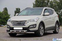 Hyundai Santa Fe 3 2012–2018 Frontbåge ST015 (rostfritt stål) foto 2