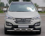Hyundai Santa Fe 3 2012–2018 Frontbåge ST015 (rostfritt stål) foto 1