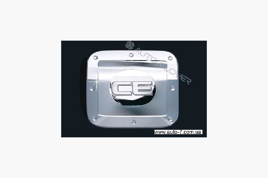 Chevrolet Aveo T250 2005–2011 Kromad tanklockskåpa (kromad plast) Image