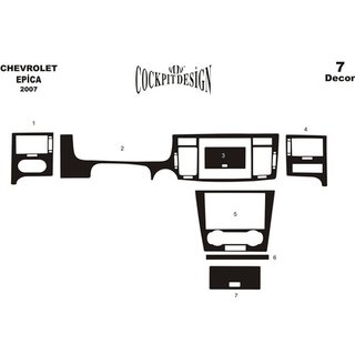 Instrumentpanelslister (MERIC) Chevrolet Epica 2006–2014 foto 2
