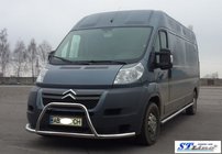 Fiat Ducato 2006–2025 Främre skyddsbåge ST019 (rostfritt stål) foto 3