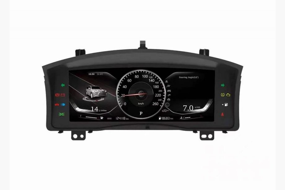 Lexus LX570/450d 2008–2022 Multimedia-instrumentkluster Image