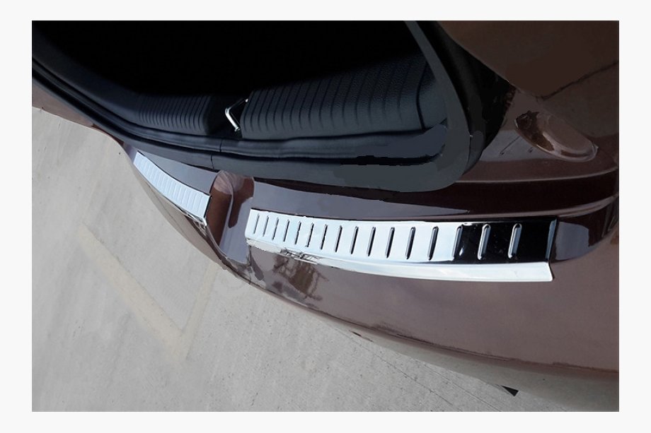 Hyundai I-20 2014–2020 Lister till bakre stötfångaren OmsaLine 2014-2018 (2 delar, rostfritt) Image