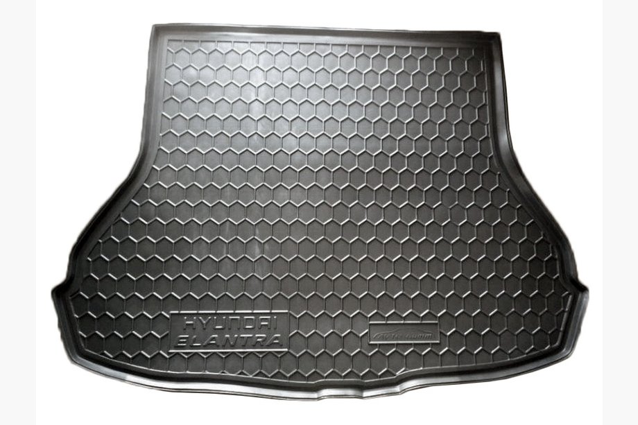 Hyundai Elantra (MD/UD) 2011–2015 Bagagerumsmatta i plast Image