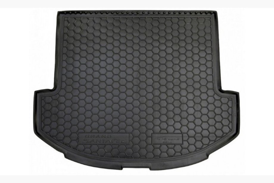 Hyundai Santa Fe 3 2012–2018 Bagagerumsmatta för 7-sits Grand 2014+ BASE (Autogumm, plast) Image