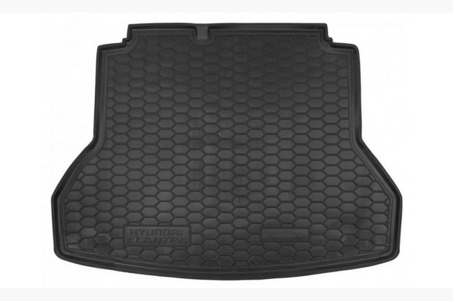 Hyundai Elantra (AD) 2015–2020 Bagagerumsmatta i plast Image