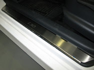 Hyundai I-30 2007–2011 Instegslister Nataniko (4 st, rostfritt stål) Premium - 3M tejp, 0,8 mm foto 1