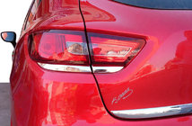 Renault Clio IV 2012–2019 Bakljusramar (2 st, rostfritt stål) foto 1