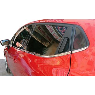 Fönsterlister (HB, 8 st, rostfritt stål) Renault Clio IV 2012–2019 foto 1