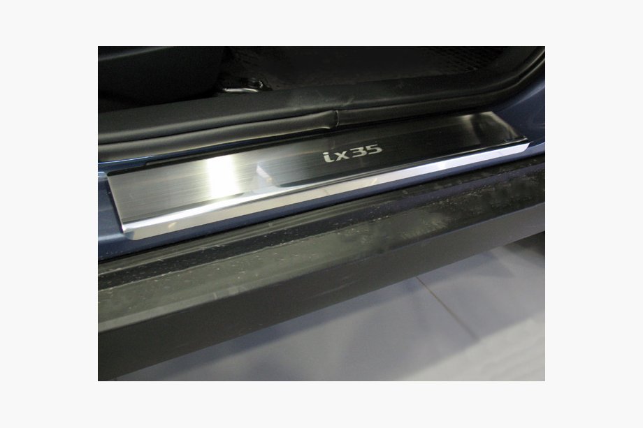 Hyundai IX-35 2010–2015 Instegslister Nataniko (4 st, rostfritt stål) Image