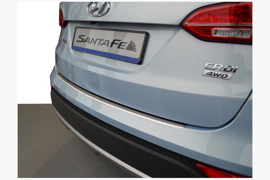 Hyundai Santa Fe 3 2012–2018 Bakre stötfångarskydd med kant Nataniko (rostfritt stål) Santa Fe 2012-2016 Image