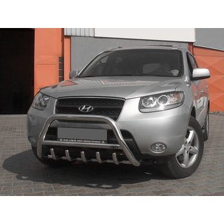 Frontbåge WT003 (rostfritt stål) Hyundai Santa Fe 2 2006–2012 foto 3