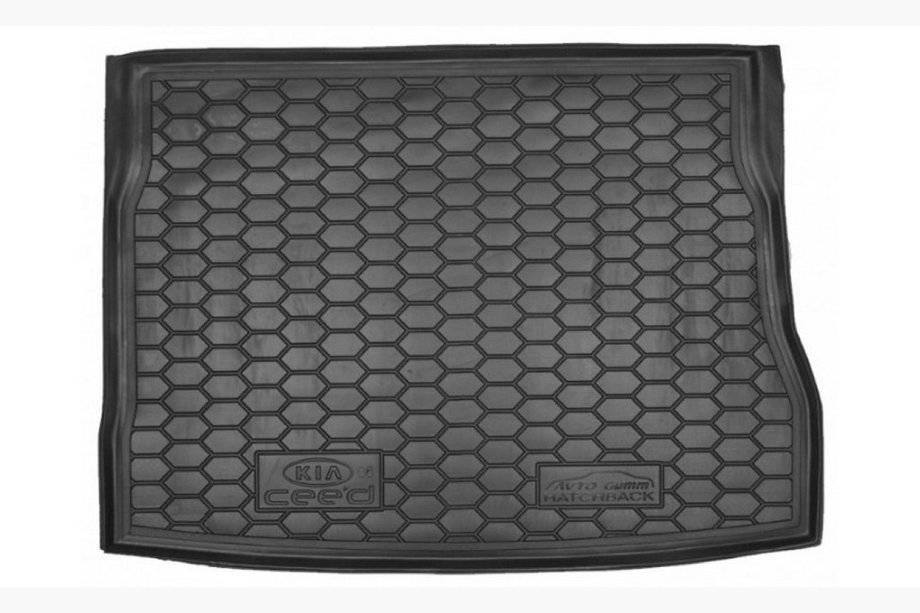 Kia Ceed 2007–2012 Gummimatta till bagageutrymmet HB (Autogumm, gummi) Image