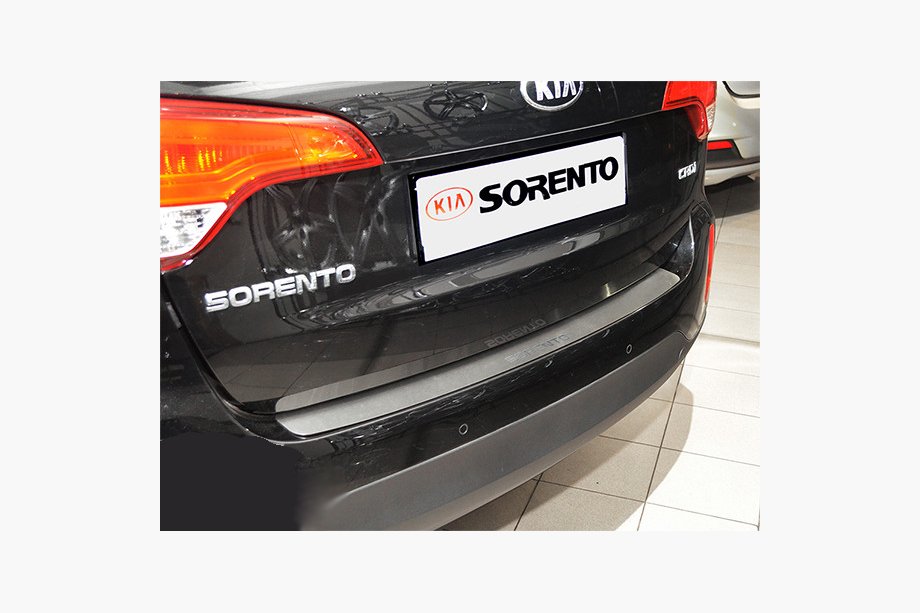 Kia Sorento II XM 2009–2014 Bakre stötfångarskydd Nataniko (rostfritt stål) 2013–2015 Image