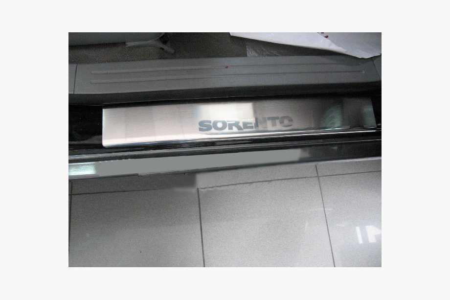 Kia Sorento II XM 2009–2014 Nataniko Premium instegslister (4 st, rostfritt stål) Image