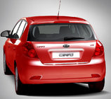 Kia Ceed 2007–2012 Kantlist till bagagelucka (HB, rostfritt stål) foto 1