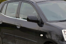 Kia Picanto 2004–2011 Nedre fönsterlister (4 st, rostfritt) foto 1